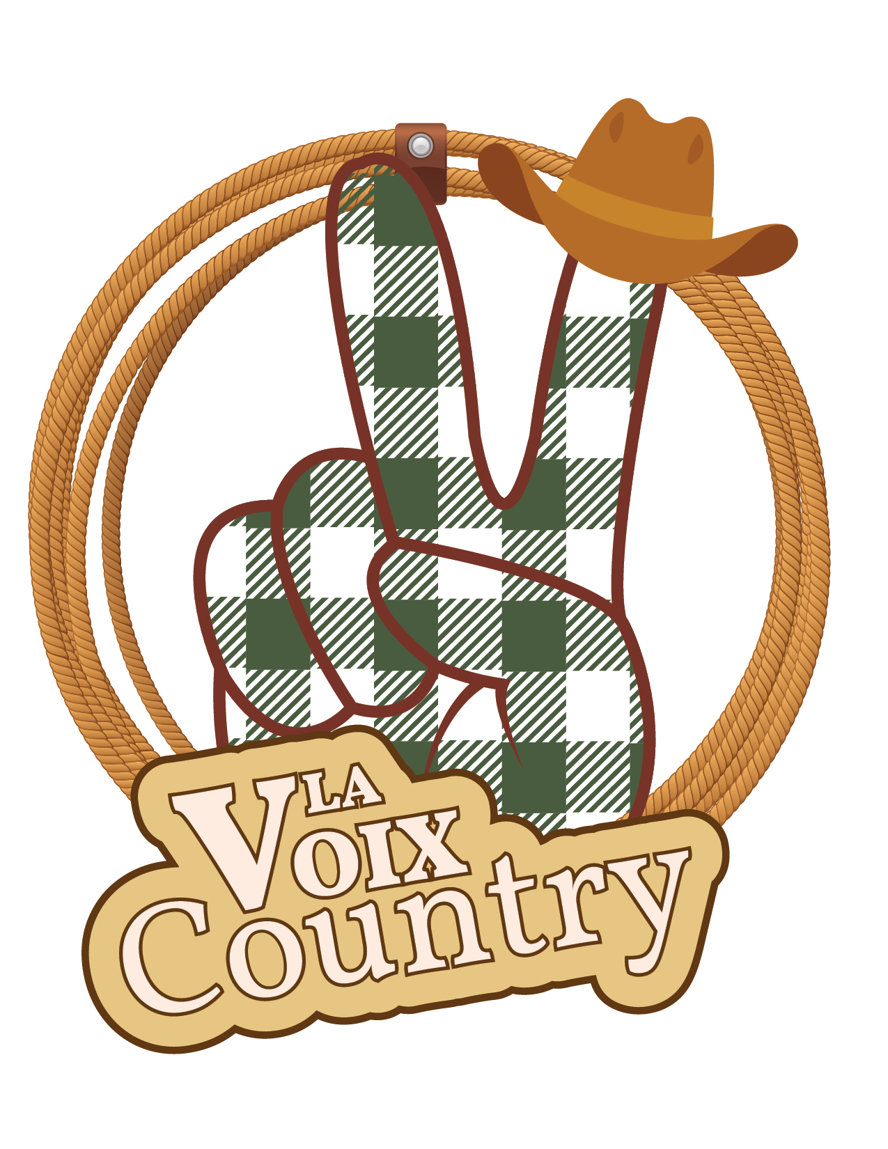 Logo La voix Country
